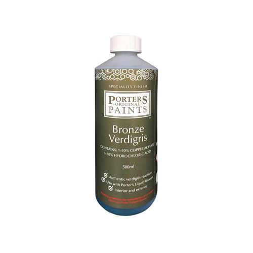 Porter's Paints Bronze Verdigris 500ml